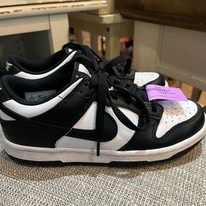 Nike Kids Black and White Sneakers